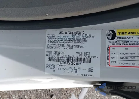 2012 Ford Fusion Se from USA, damaged, VIN 3FAHP0HG6CR424129